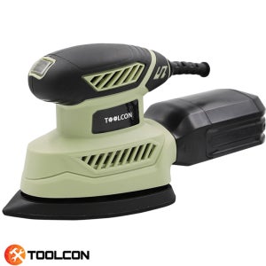 툴콘 목재 목공 금속 좁은 공간 삼각 사포 샌딩기 TMS-130 최대 14,000RPM