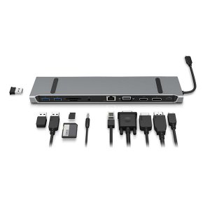 아이피타임 11멀티포트USB C타입 기가비트 USB3.0 UC311N station