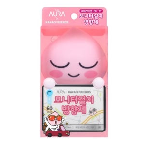 카카오 모니터 방향제 모니터걸이 어피치 차량용 방향제