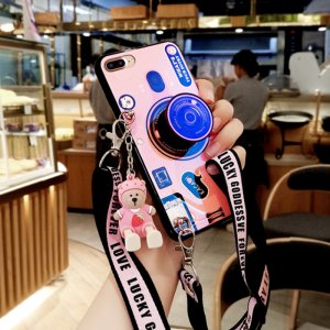 갤럭시 S10E 휴대폰케이스 폰케이스 귀여운 캐릭터 카메라 키링 스트랩 실리콘 젤리 스마트톡