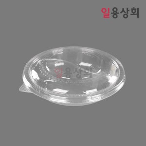 원형 반찬 샐러드용기 DS-378 160파이 2칸 150세트 투명