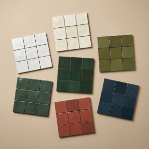 제로빈티지 100X100 포세린 모자이크타일 레트로 빈티지 젤리지 타일