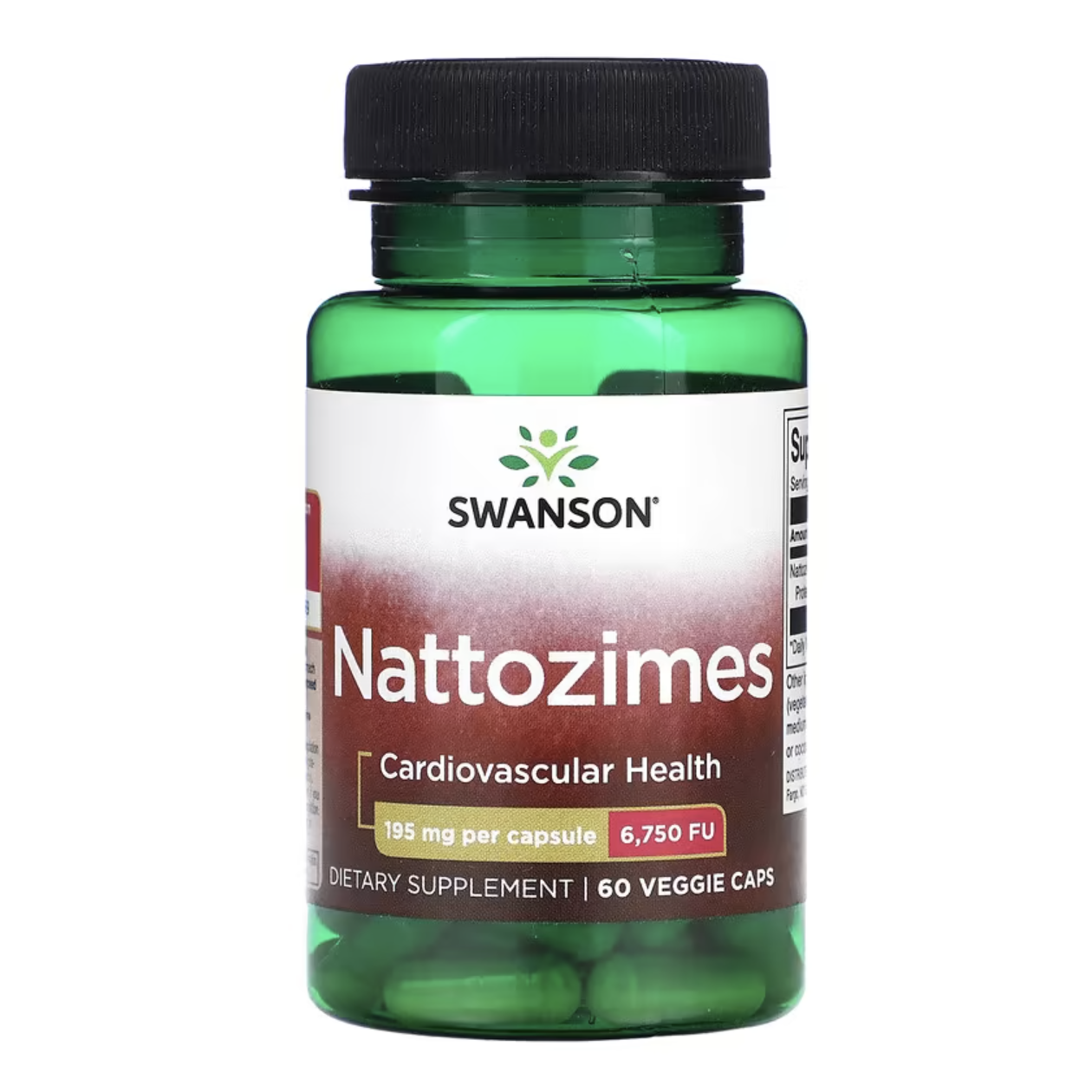 나토키나제 Nattozimes, 195mg(6,750FU), 베지 캡슐 60정