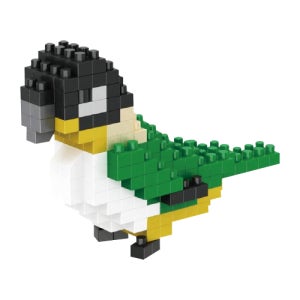 프리미엄 나노 블럭 앵무새 레고 검은 머리 카이큐
