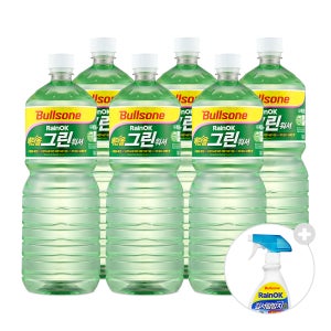 [라운지전용]불스원 레인OK 그린워셔액 1800ml 6개입 (+김서림방지 스프레이)