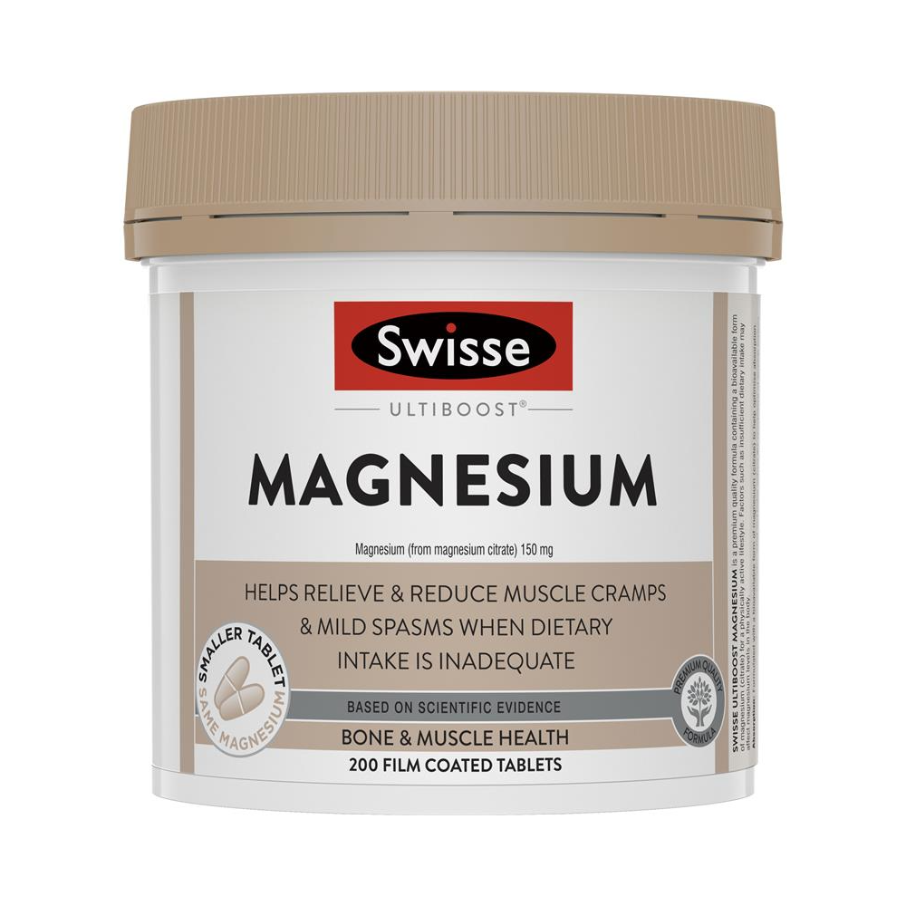 호주 스위스 얼티<b>부스트 마그네슘</b> 200정 / Swisse Ultiboost Magnesium
