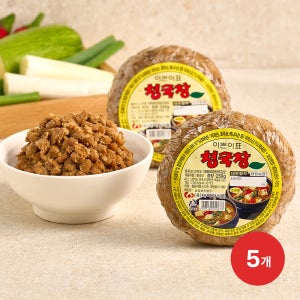 아리랑식품 이쁜이 청국장 250g 5개