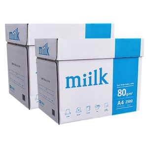 밀크 a4 80g 용지 5000매 복사지