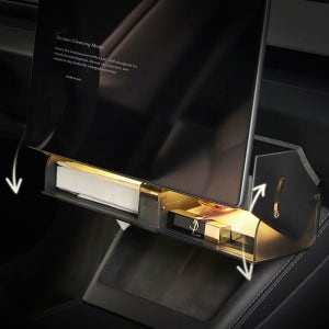 티파츠 테슬라 디스플레이 모니터 언더 보관함 LED 수납함 모델3 모델Y 악세사리 용품