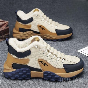 남성 방한화 겨울 남자 방한 신발 스노우 부츠 방수 따뜻한 털신발