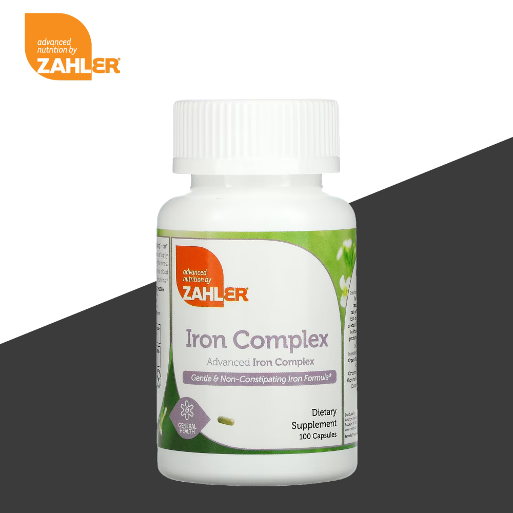 자일러 잘러 <b>아이언</b> 철분 <b>컴플렉스</b> 콤플렉스 어드밴스드 100<b>캡슐</b>