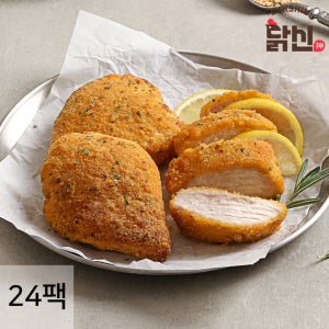 닭신 바삭 크런치 닭가슴살 3종 24팩 / 스팀통살