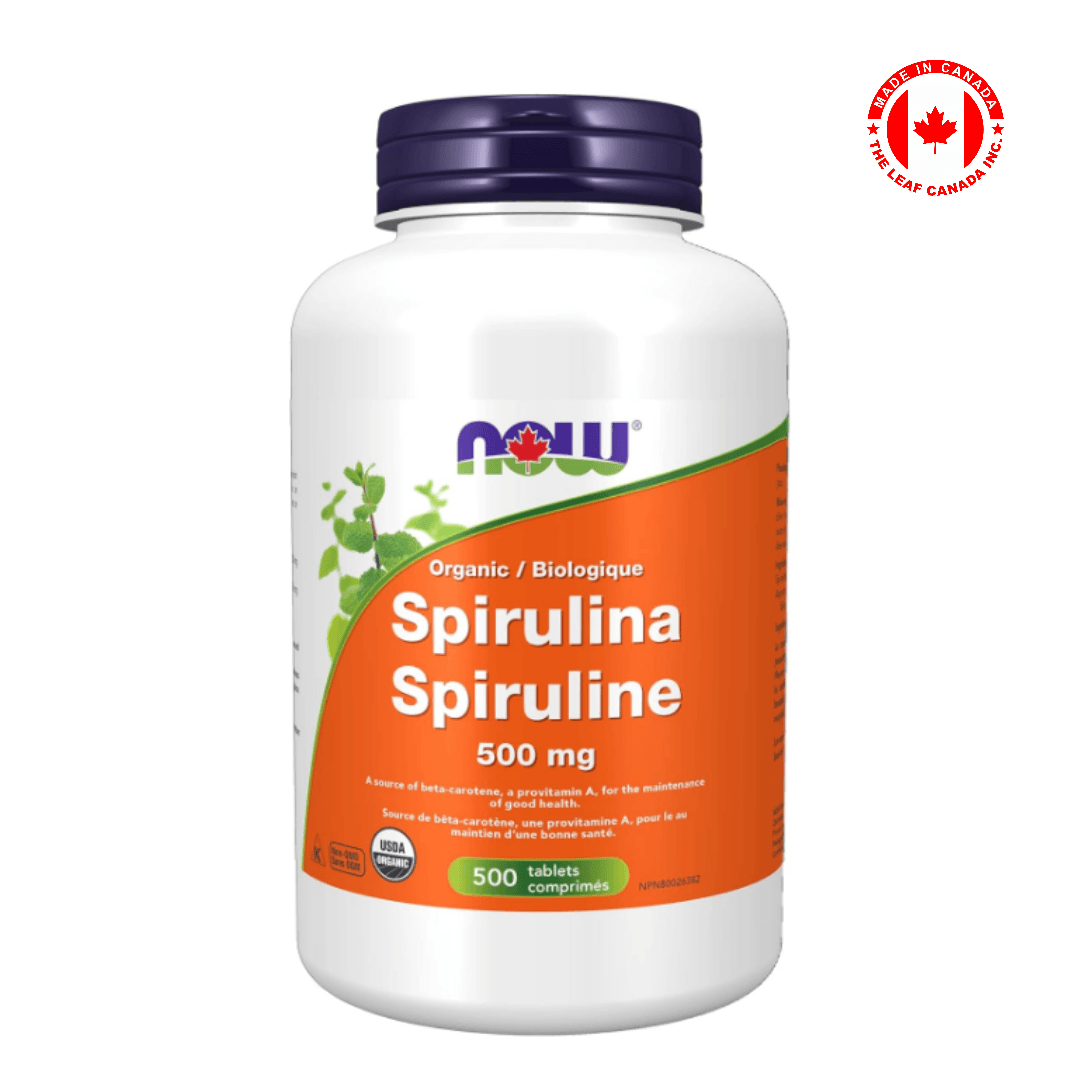 나우 NOW 오가닉 스피루리나 영양제 500mg 500정