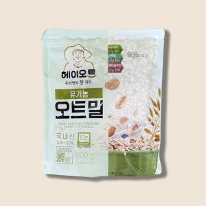 [두보식품] 헤이오트 유기농 오트밀 600g
