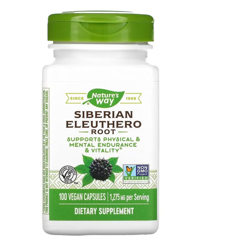 네이쳐스웨이 시베리아 가시오가피 뿌리 425mg 100 베지캡슐