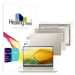 에이수스 젠북 14X OLED UX3404 블루라이트차단 액정보호필름1매 외부3종