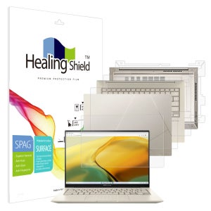 에이수스 젠북 14X OLED UX3404 슈페리어 저반사 액정보호필름1매 외부3종