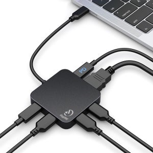 디그딕 USB3.0 C타입 멀티허브 HDMI 노트북 아이패드 갤럭시탭 H2001HF