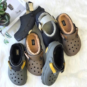 털크록스 올터레인 라인드 크럭스 겨울용 크록스 방한샌들 방한화 207936