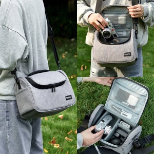 카메라 가방 파우치 미러리스 수납 캐논 소니 호환 이지컴팩트 S