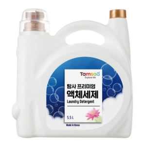 탐사 프리미엄 온가족 액체 세탁세제 5.5L, 2개
