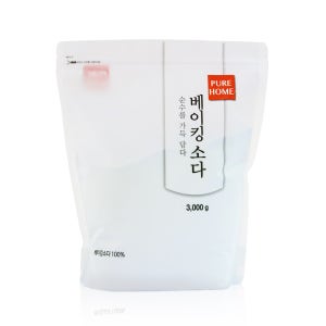 퓨어홈 베이킹소다 3kg x 4개 /주방세제/과일/야채 세척