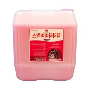 타이어세정제 타이어광택제 KMC 타이어코팅제 말통 자동차세차용품