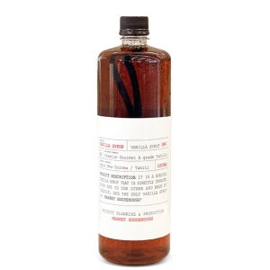 구디바닐라 수제 바닐라 시럽 1,000ml ㅣ 구디너프 프리미엄 수제 천연 바닐라빈시럽 합성료 무첨가 커피시럽