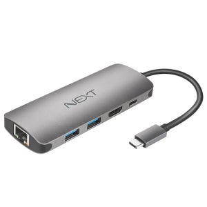 [이지넷유비쿼터스] NEXT-318TCH-PD 타입 C TO HDMI USB 허브
