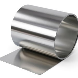 SUS304 스텐판 박판 0.1T 폭 400mm 1M 절단판매 (0.05T-0.5T선택형)