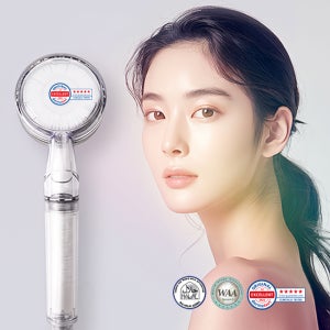 블루본 리즈 필터샤워기 Dermatest 5Star 수압상승 피부샤워기 세디먼트 헤드필터 포함