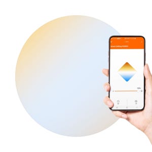 원형방등 오스람 레드밴스 스마트 플러스 리모콘 조명 60W, 2700K - 6500K