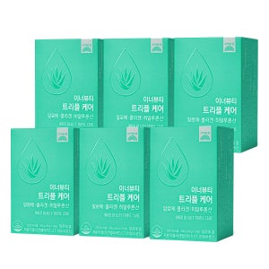 고려은단 이너뷰티 트리플케어 알로에 콜라겐 히알루론산 15포, 6개