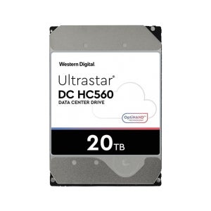 WD UltraStar NAS HDD 20TB HC560 헬륨충전 5년보증 7200 512