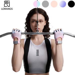 로랑스 헬스 장갑 여성 여자 턱걸이 풀업 철봉 오로라 핑크 S