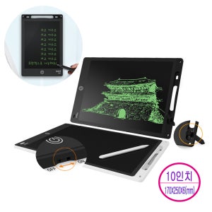 LCD 전자노트 10 인치 스케치 메모 전자칠판 드로잉패드 필기연습장