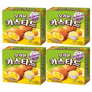 오리온 카스타드 276g 4개