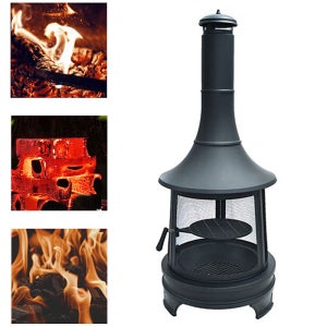 불멍화로 원형석쇠 대형화로대 캠핑화덕