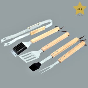 캠핑 조리도구 바비큐 집기 취사 키친툴 백패킹 5P 케이스포함