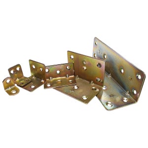 셀프인테리어 국산 천연색 철 코너 꺽쇠 극소 20개