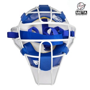 브렛 오더형 포수마스크 야구 안면보호대 블루/화이트