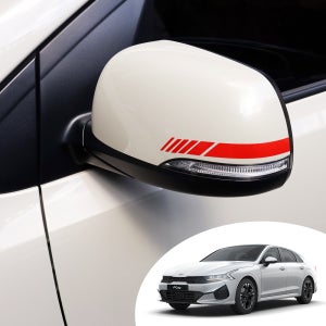 어른킹 K5 DL3 사이드 미러 휀다 리어 범퍼 도어 엣지 리플렉터 4종 반사 스티커