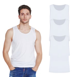 발렌티노크리스티 1+1+1 모달 스판 남성런닝