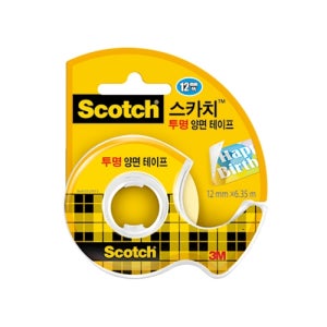 3M 투명양면테이프 136ROK 12x6.35m