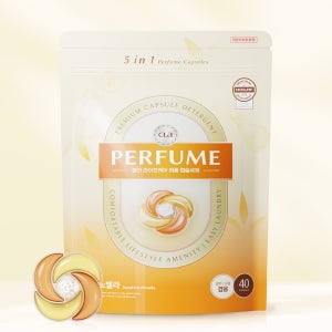 CLA 클라 5in1 캡슐 세탁세제 퍼퓸 40개입 선샤인노벨라
