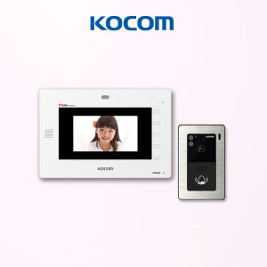 코콤 KHV-456 KHN-D671 비디오폰 호환 K6B VP-70A 초인종 포함 세트