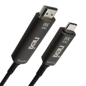 USB C타입 to 8K HDMI케이블 15M AOC 광 미러링 선 노트북 모니터 연결