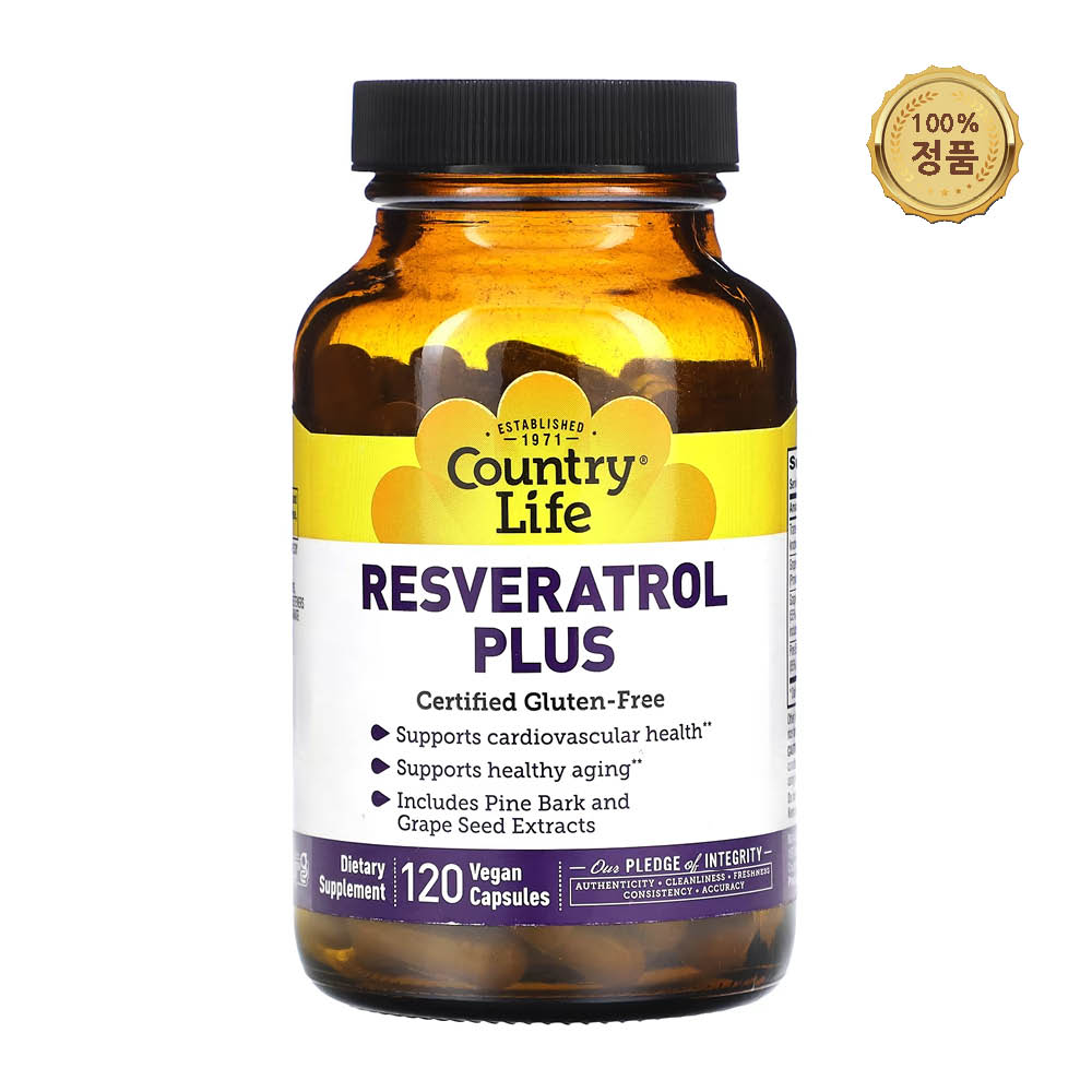 컨추리라이프 레스베라트롤 플러스 120캡슐 래스베라스트롤