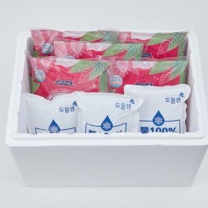 스노베리 국내산 딸기청 카페 딸기 과일 라떼 에이드 5kg(1kgx5팩)