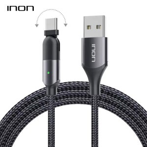 아이논 INON 180도 회전형 USB 타입C 케이블 1.2M IN-RTUC101